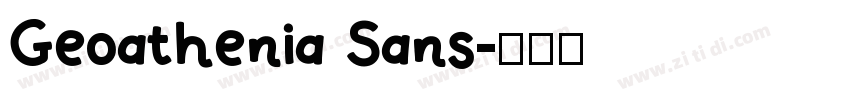 Geoathenia Sans字体转换